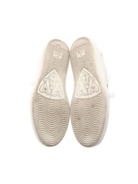 Gucci Sneakers Ace Stripe Leather Shoes - Picture 4 of 14